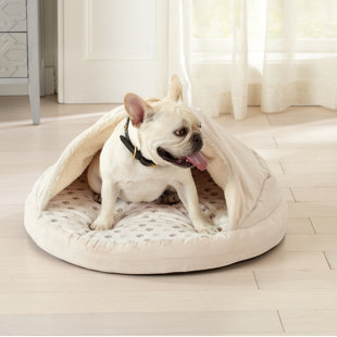 dog bed with blanket attached dog bed with blanket attached